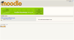 Desktop Screenshot of elearning.crnhq.org